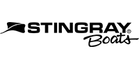 Stingray Boats' official logo, highlighting our partnership with a valued client.