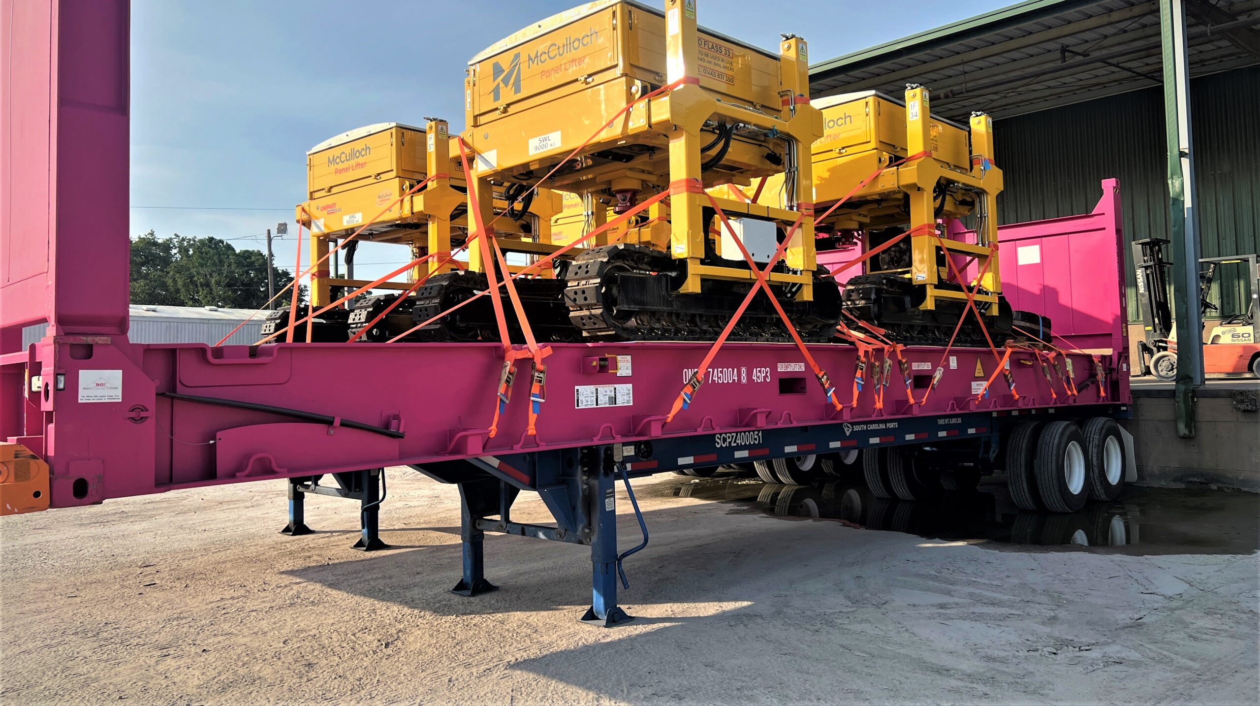 Heavy Equipment Loading