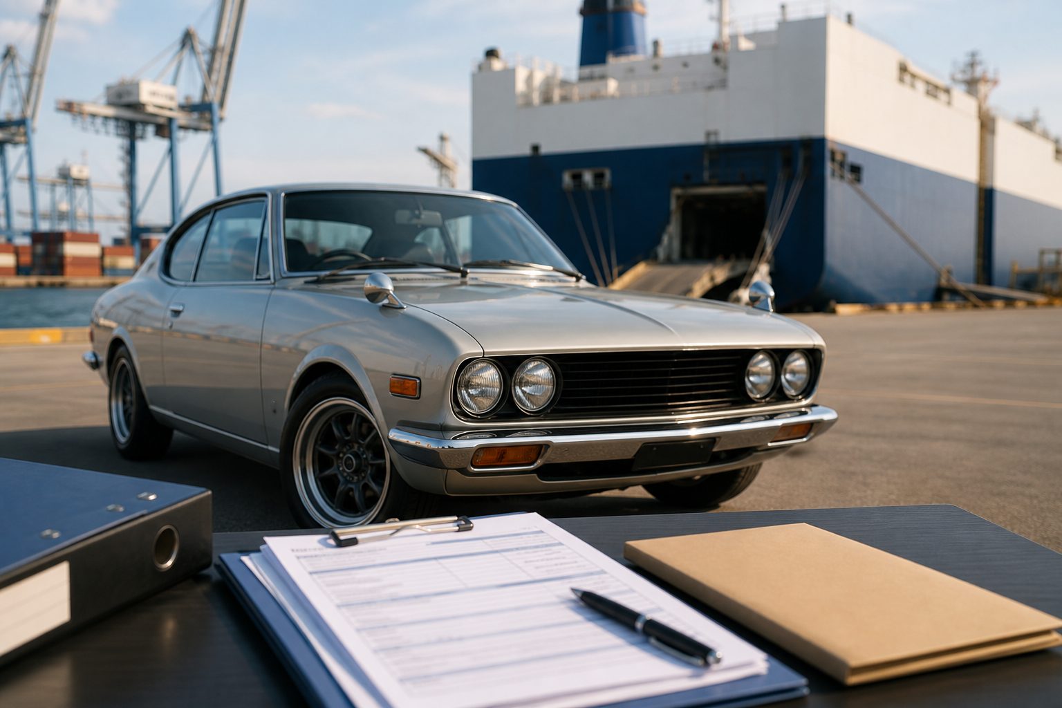Classic car import duties after July 24 for TGAL vehicle shipping customers
